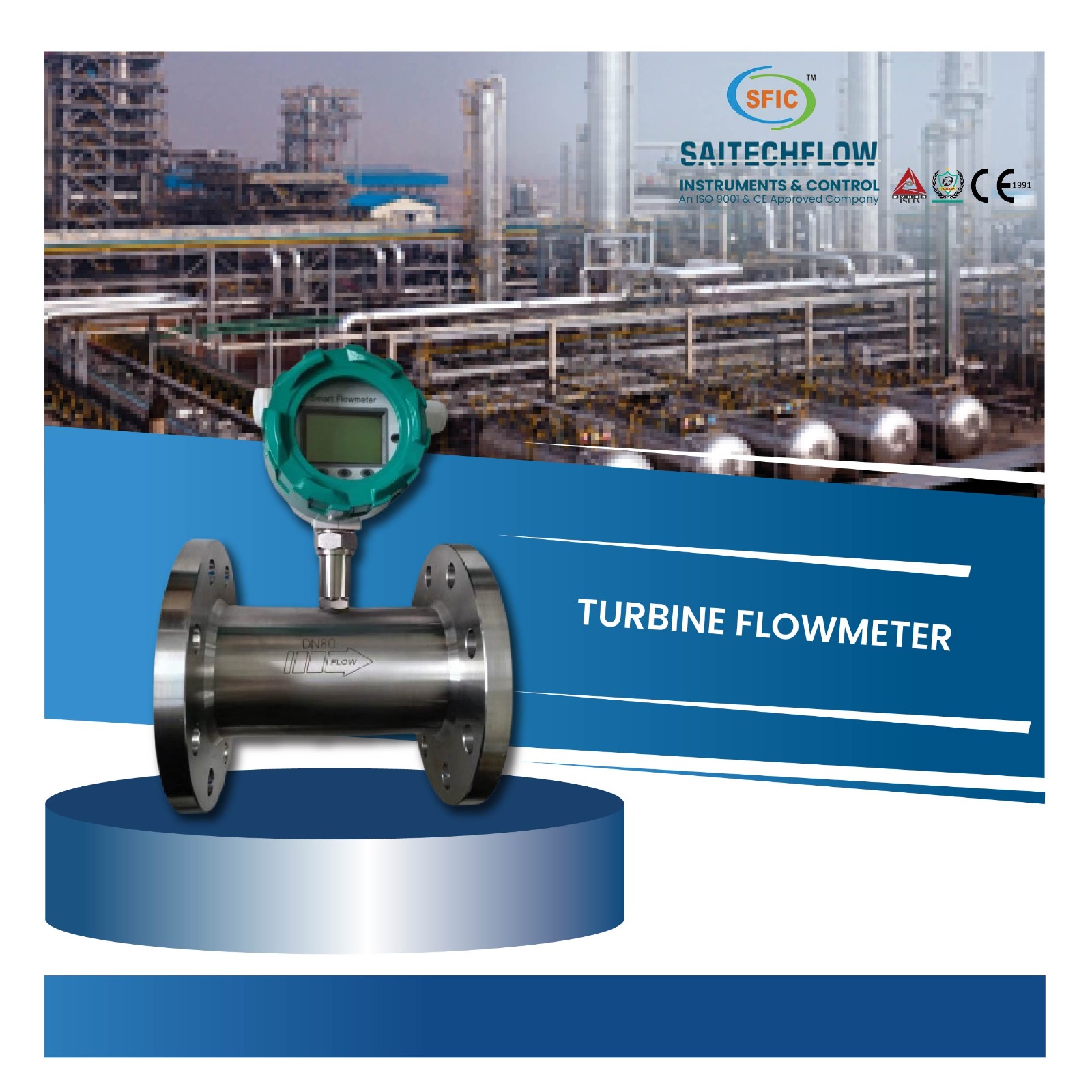 TRUBINE FLOW METER