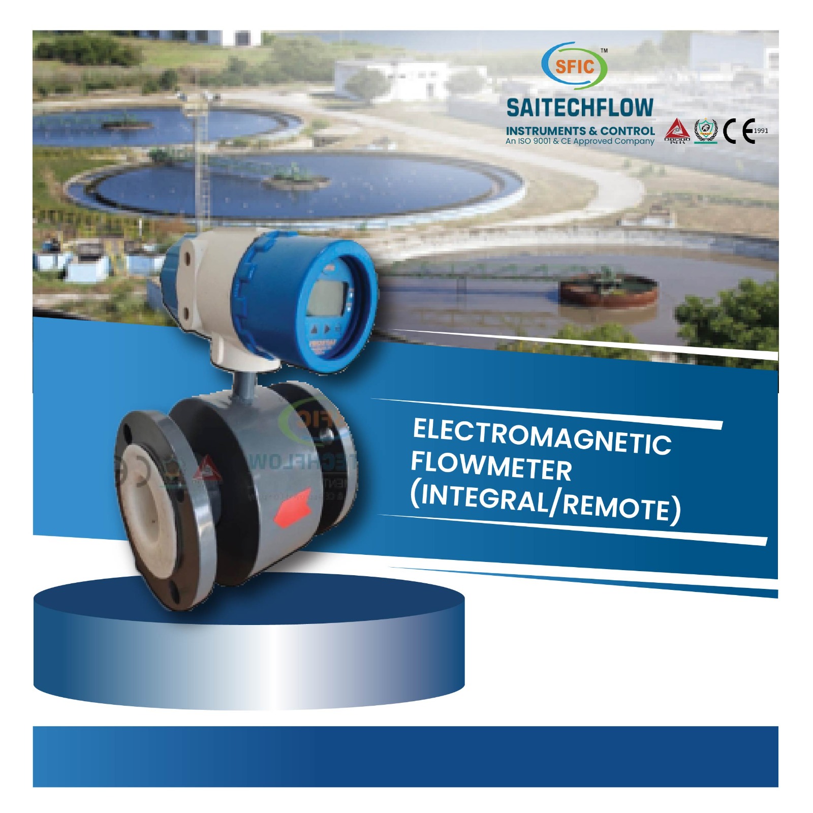 ELECTROMAGNETIC FLOW METER